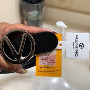 Valentino Bessy Embossed Belt